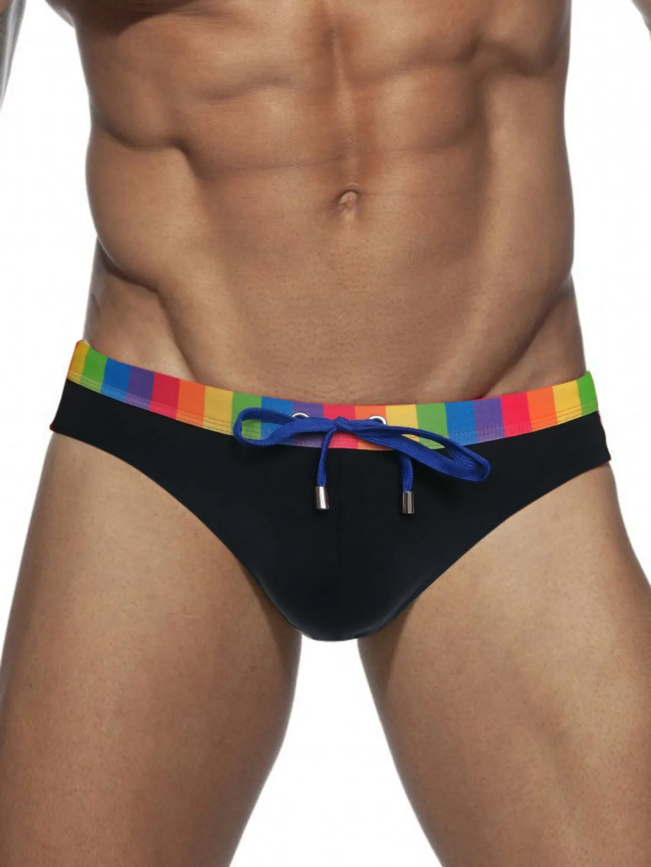 Swimwear - Biquíni maiô masculino com bolsa de