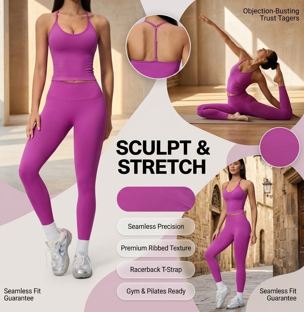 Top de Yoga Sem Costura de Des - Seamless Ribbed Workout Tank Top avaliação e preço
