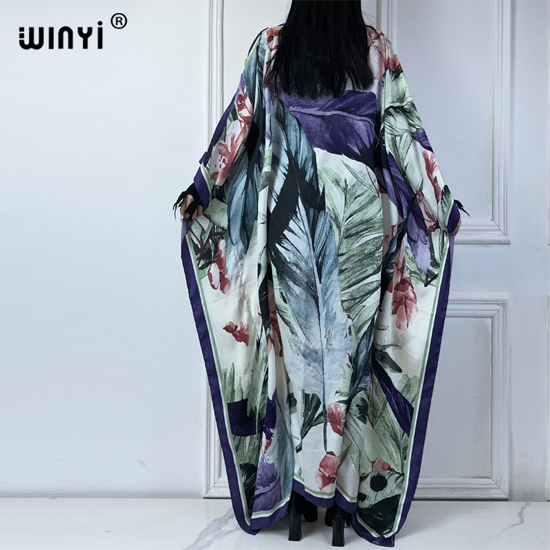Winyi verão kaftan africano fe - Boho Summer Beach Maxi Dress avaliação e preço