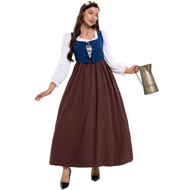 Fato de camponesa vintage para - Skirts avaliação e preço